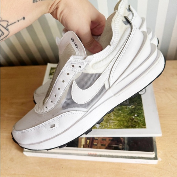 Nike waffle one summit white Women’s 9 - Picture 4 of 7